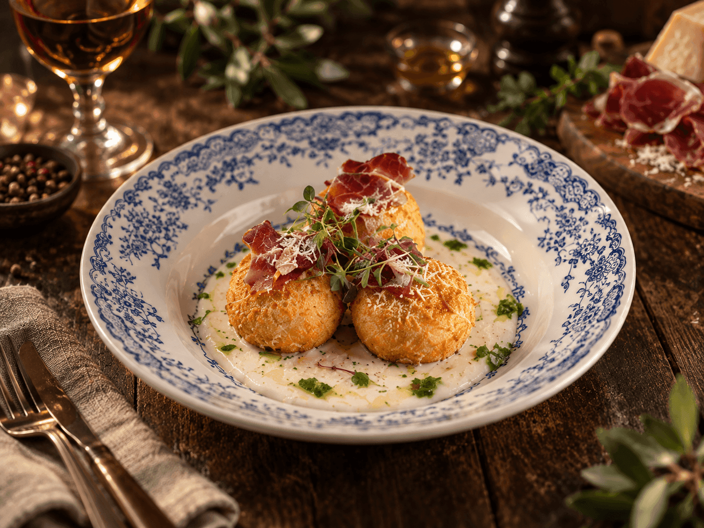 Паста с вяленым мясом