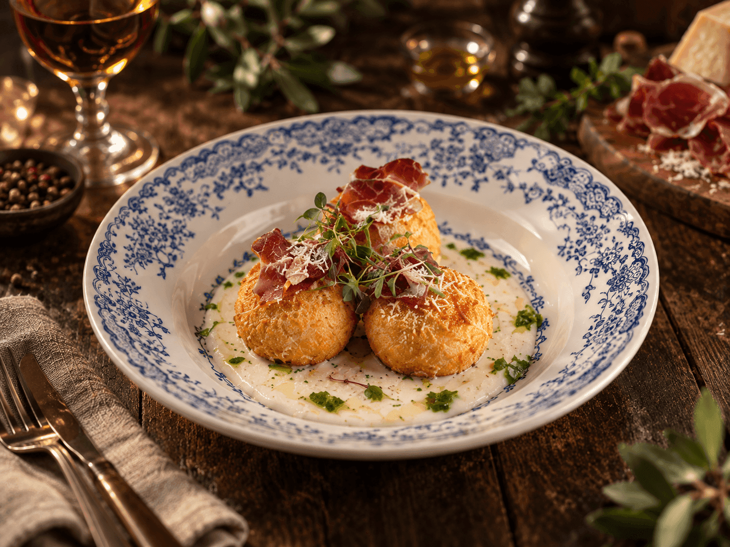 Паста с вяленым мясом